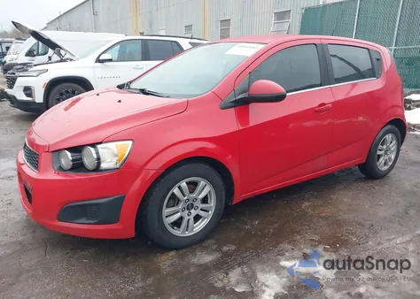 2012 Chevrolet Sonic 2Lt из США, поврежденный, VIN 1G1JC6SH2C4129445